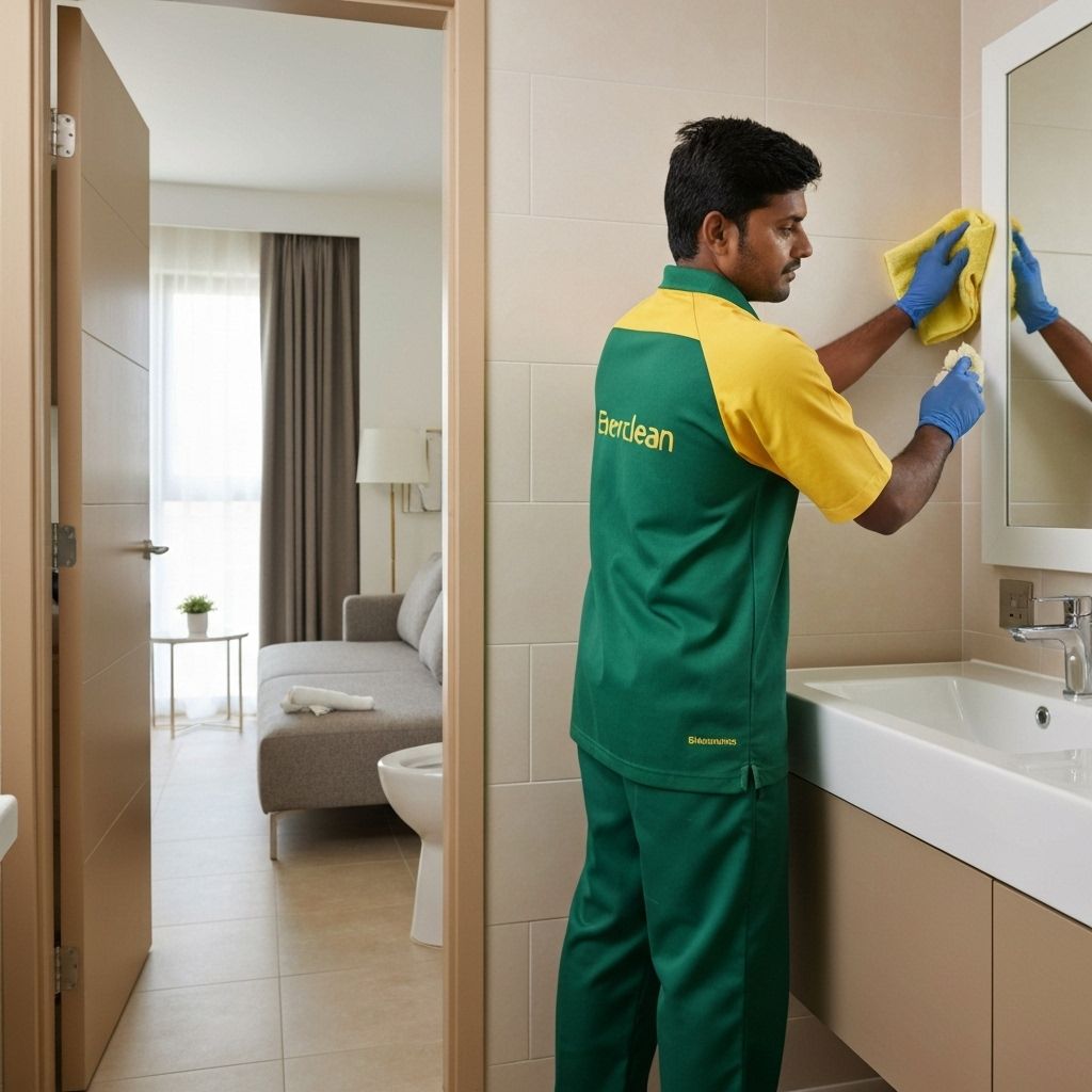 تنظيف الحمام